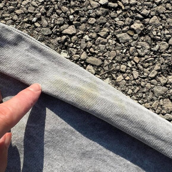 Vintage 80s Levi's 505-0261 Gray Stone USA Made‎ Denim Jeans - Picture 3 of 8